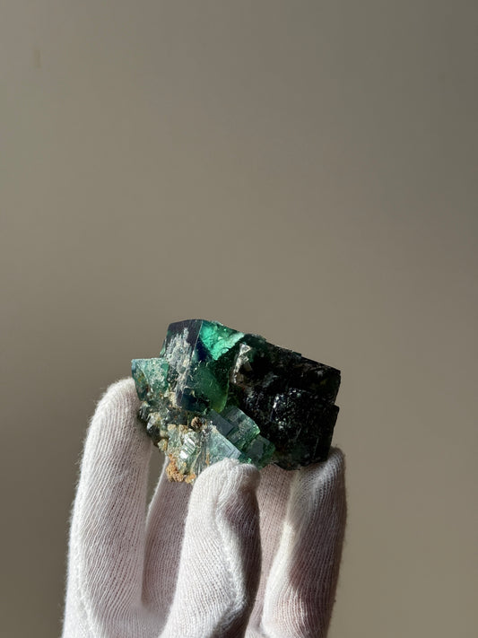 FLUORITE "THE BIG WHOPPER POCKET" - DIANA MARIA MINE, FROSTERLEY, WEARDALE, CO. DURHAM, ENGLAND