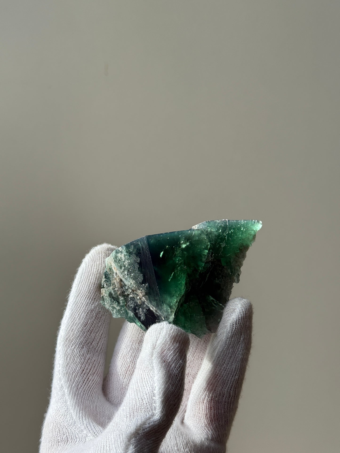 FLUORITE "THE BIG WHOPPER POCKET" - DIANA MARIA MINE, FROSTERLEY, WEARDALE, CO. DURHAM, ENGLAND