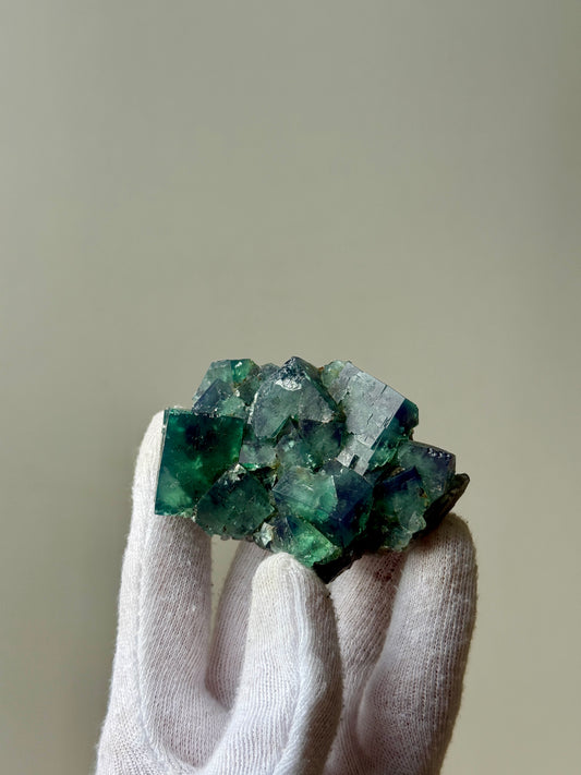 FLUORITE “TRUFFLE PIG” - DIANA MARIA MINE, FROSTERLEY, WEARDALE, CO. DURHAM, ENGLAND