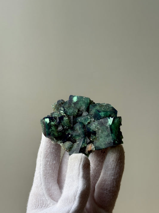 FLUORITE “TRUFFLE PIG” - DIANA MARIA MINE, FROSTERLEY, WEARDALE, CO. DURHAM, ENGLAND
